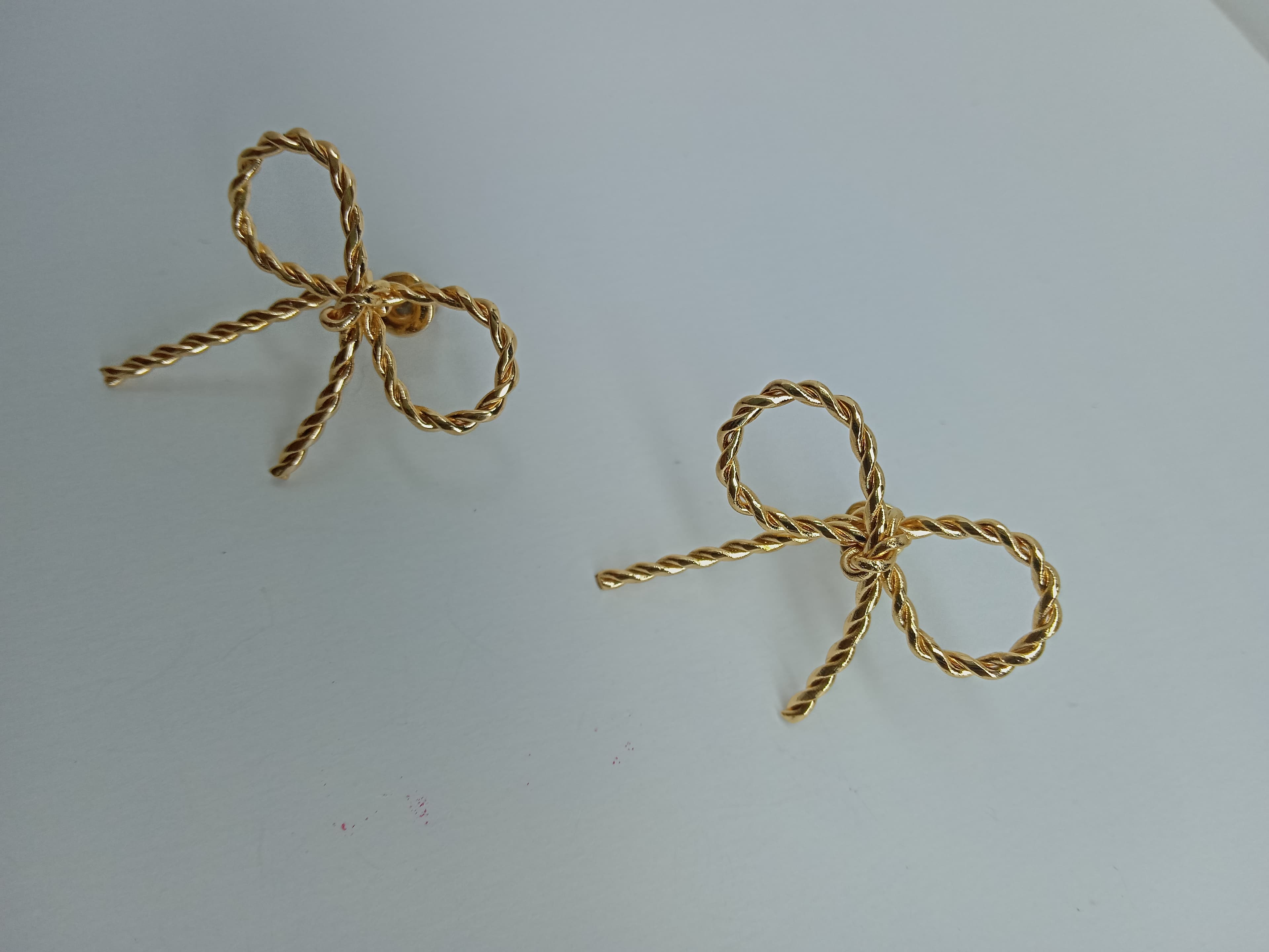 4 Pair Gold Earrings Combo for Women | Trendy Studs & Hoop Earrings ✨